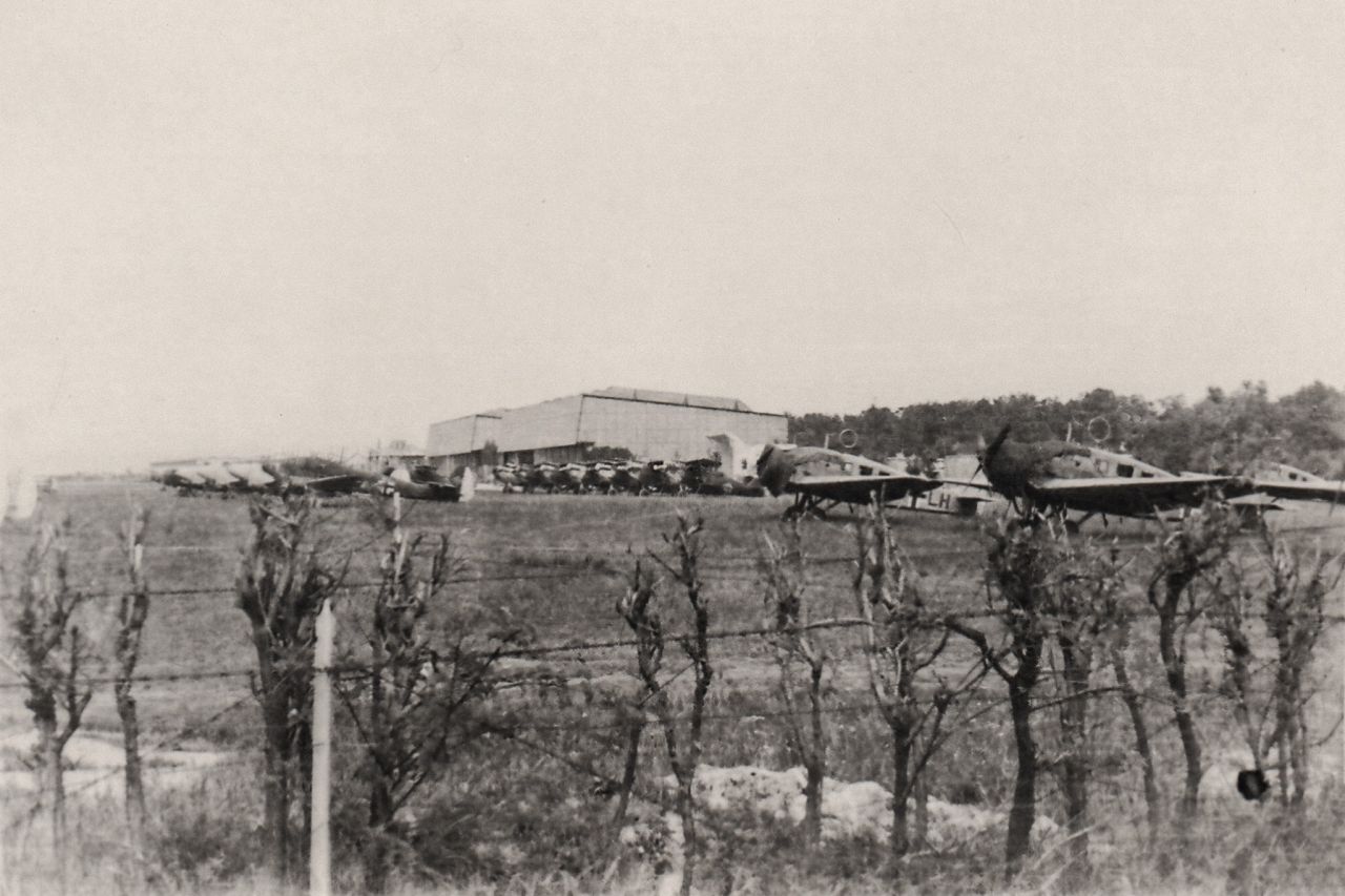 Zračna luka Borongaj, oko 1942. godine